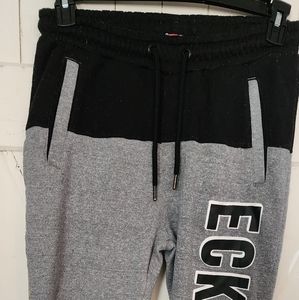Echo Unltd. Sweatpants, mens S, 2 pockets brack/gray